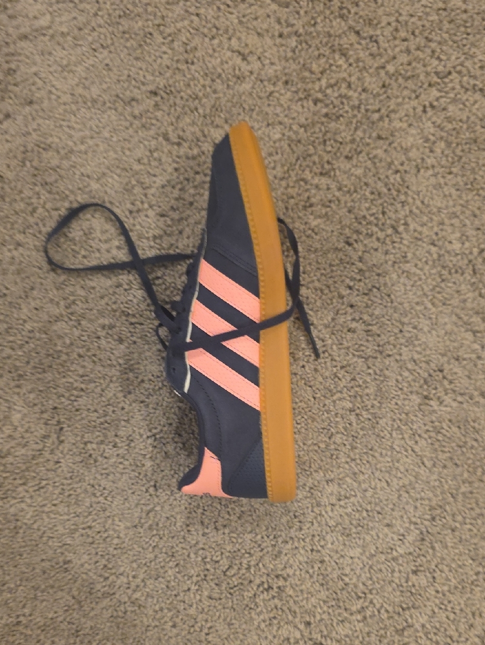 Brand new Adidas Navy and Pink Low-Top Women's Sneaker